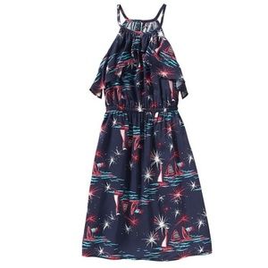 OLD NAVY 4th of July America Flag Dress Size 5